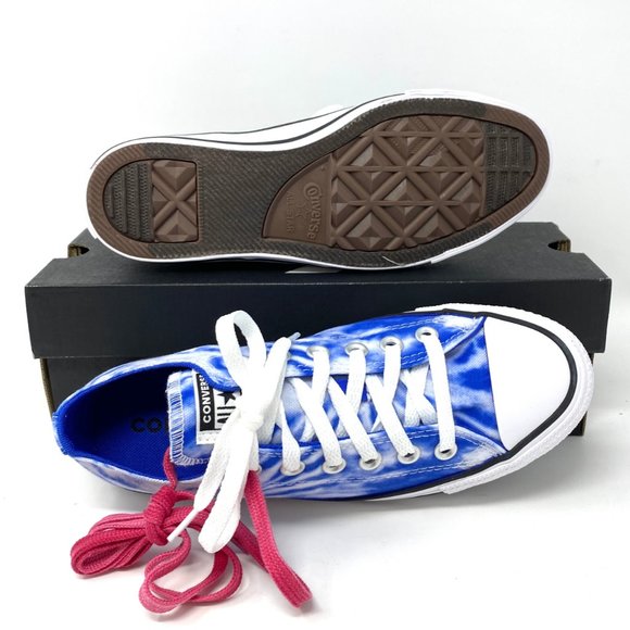 🌸Spring Sale🌸 Converse ChuckTaylor AS Blue White Womens Size 8 Sneaker 167931F - Picture 2 of 9